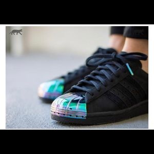 Adidas superstar 80s metal holographic toe